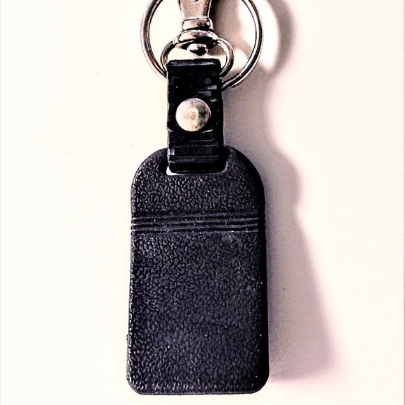 Vintage Snap-on Key Chain ~ Heavy Duty Ring/Swivel Hook ~ Angled Rubber ~ RARE! - Picture 3 of 6